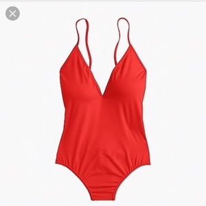 J.Crew Playa Montauk cross-back one-piece swimsuit